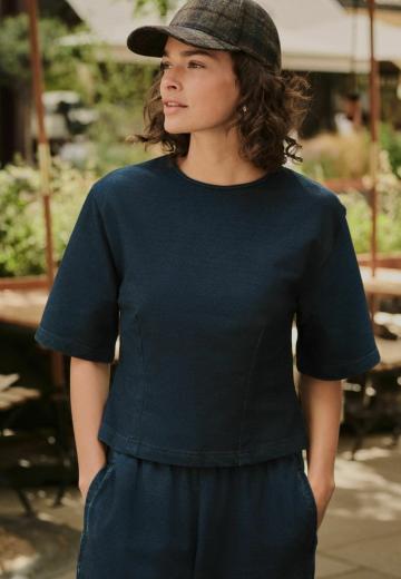 Джинсовая блузка