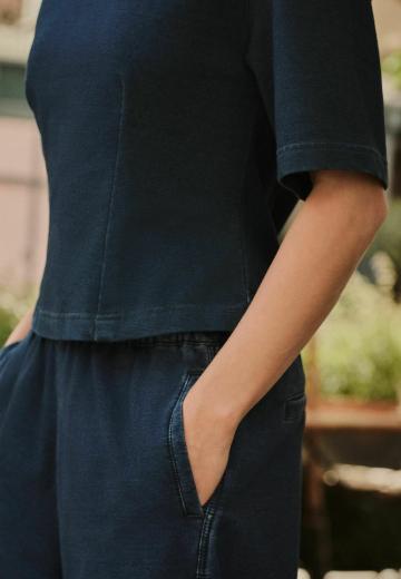 Джинсовая блузка