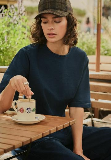 Джинсовая блузка