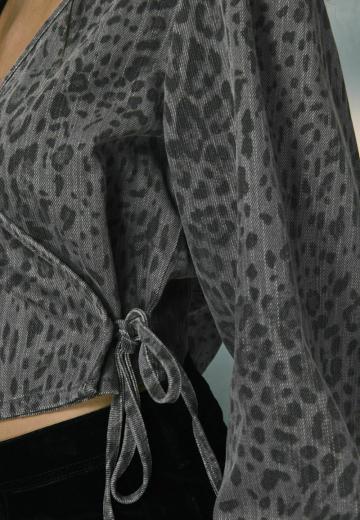 Джинсовая блузка