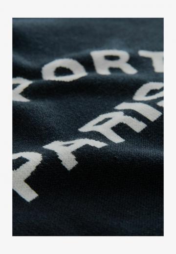 Пуловер с капюшоном