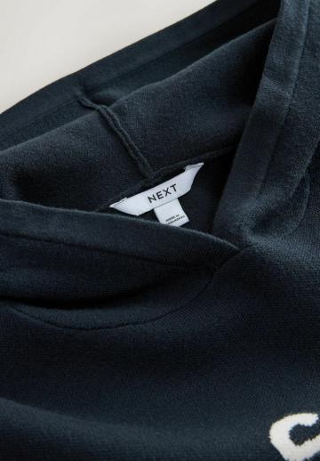 Пуловер с капюшоном