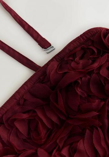 Платье без бретелек