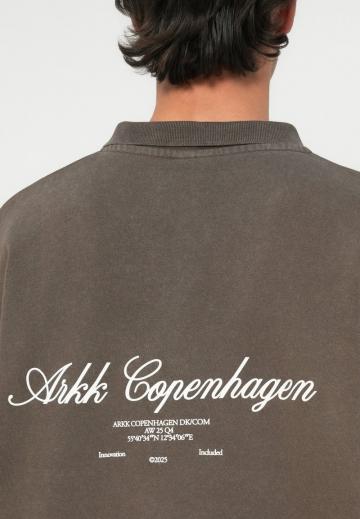 Поло с длинным рукавом