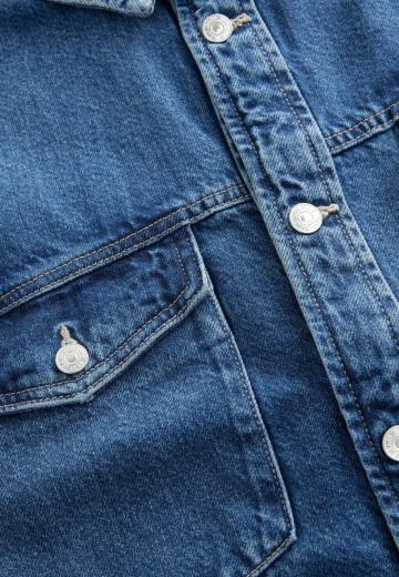 Джинсовая жилетка