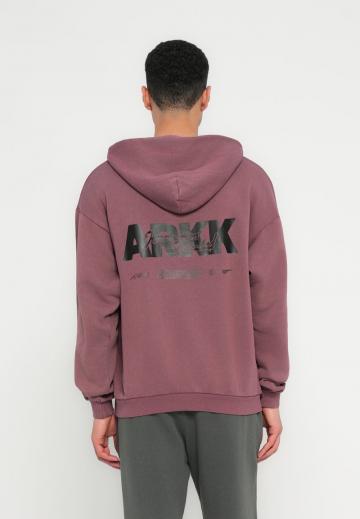 Пуловер с капюшоном