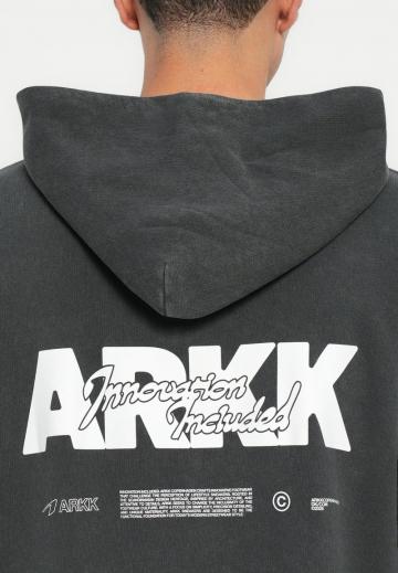 Пуловер с капюшоном