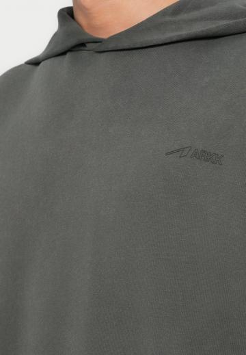 Пуловер с капюшоном