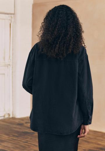 Джинсовая блузка