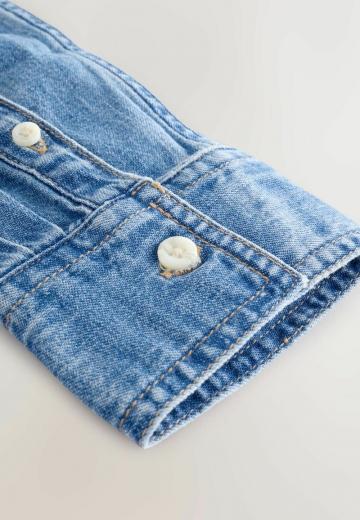 Джинсовая жилетка