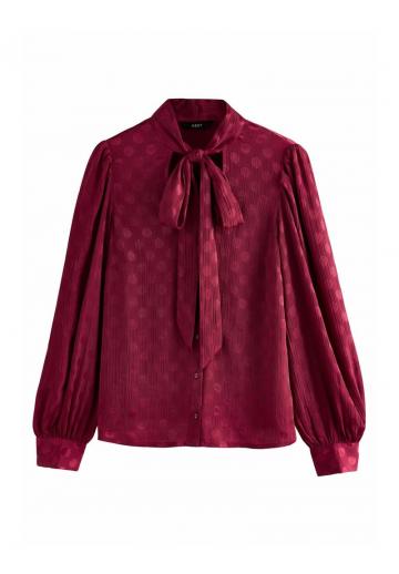 Атласная блузка