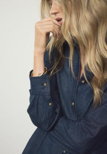 Джинсовая жилетка