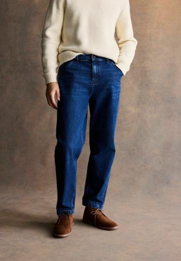 Прямые джинсы