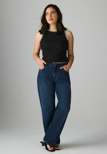 Прямые джинсы