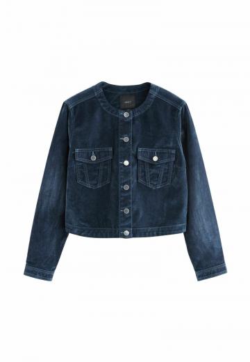 Джинсовая жилетка