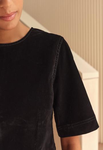 Джинсовое платье