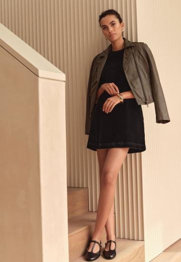 Джинсовое платье