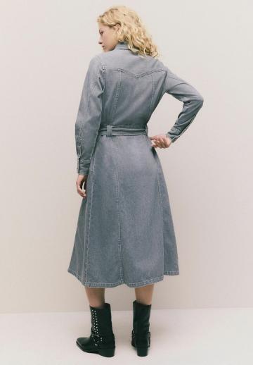 Джинсовое платье