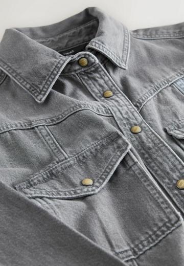 Джинсовое платье