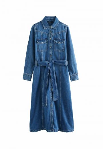 Джинсовое платье