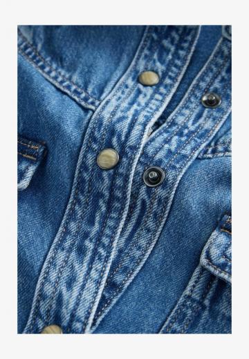 Джинсовое платье