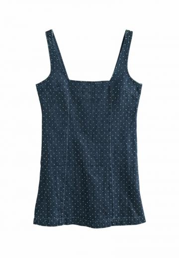 Джинсовое платье