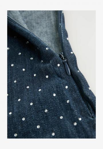 Джинсовое платье