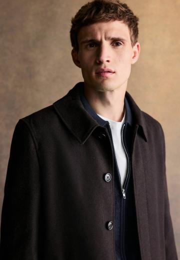 Шерстяное пальто