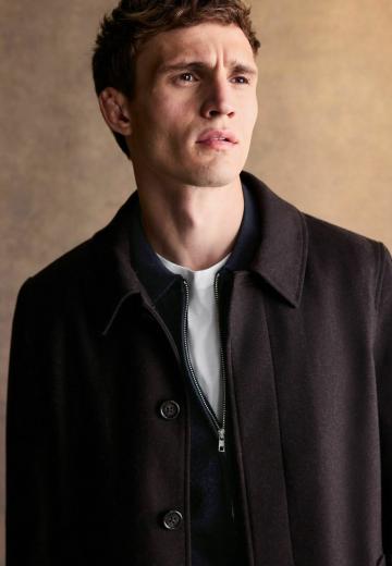 Шерстяное пальто