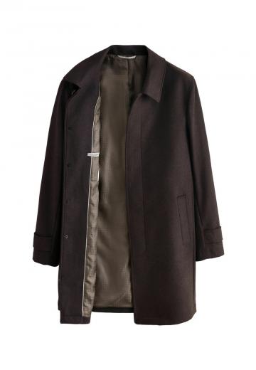 Шерстяное пальто