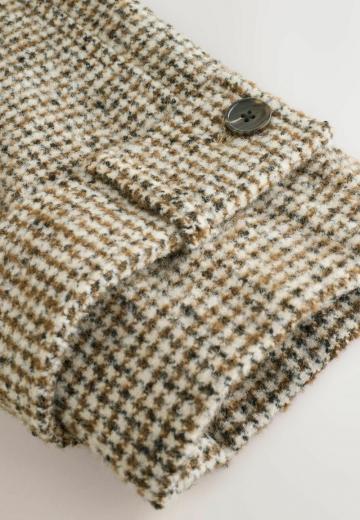 Шерстяное пальто