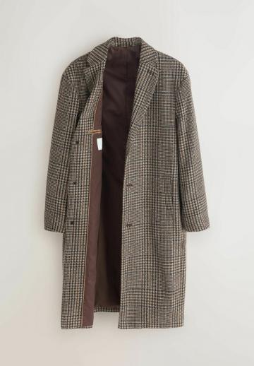 Шерстяное пальто