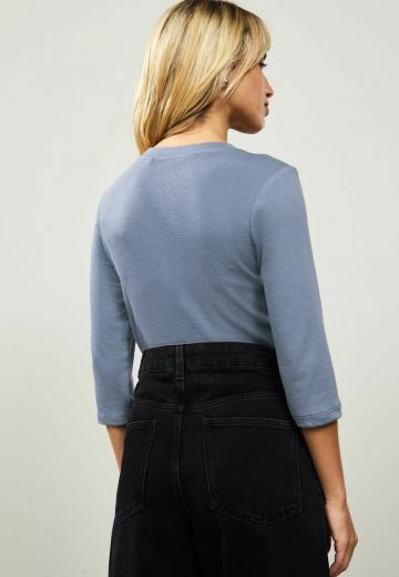 Майка с рукавом три четверти