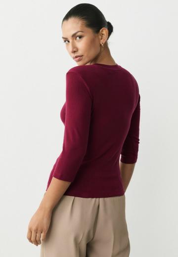 Майка с рукавом три четверти