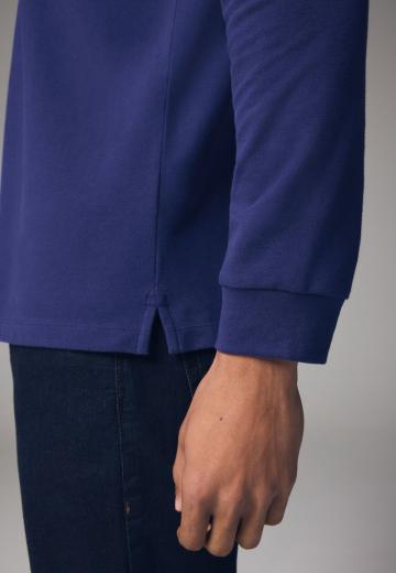 Поло с длинным рукавом