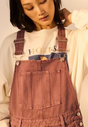 Джинсовый комбинезон