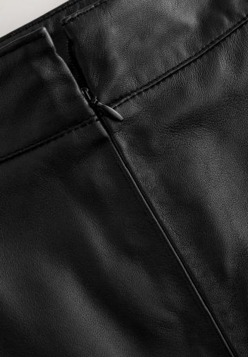 Кожаная юбка