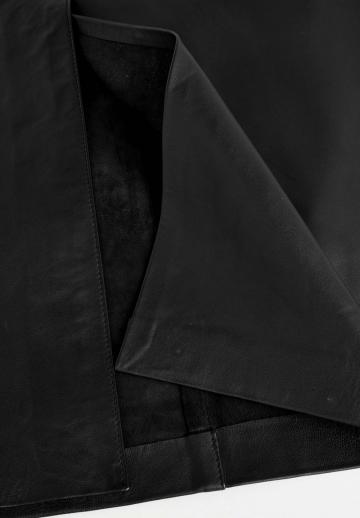 Кожаная юбка