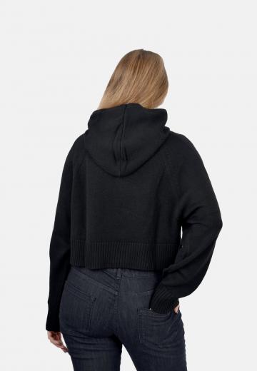 Пуловер с капюшоном