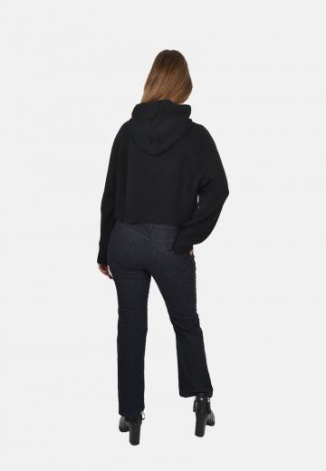 Пуловер с капюшоном