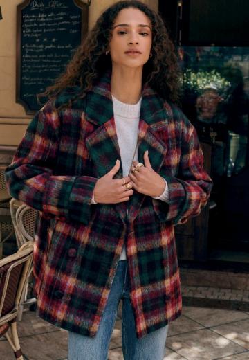 Короткое пальто