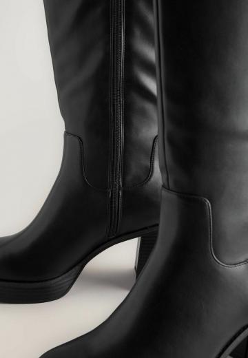 Сапоги на платформе