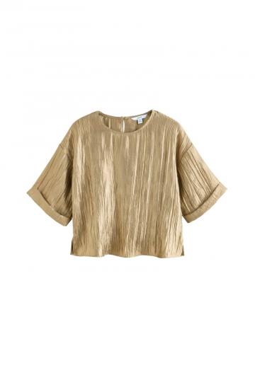 Атласная блузка