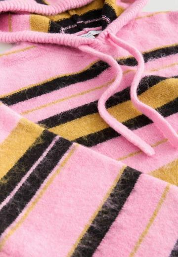 Пуловер с капюшоном