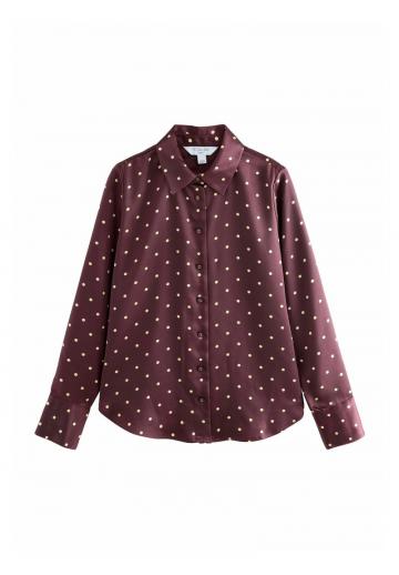 Атласная блузка