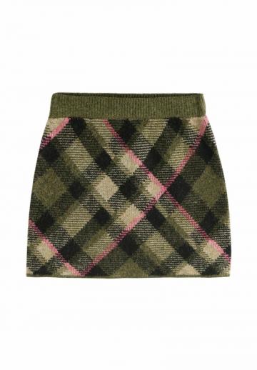 Юбка в клетку