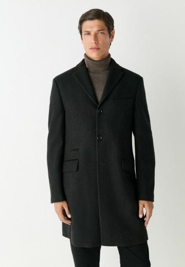 Шерстяное пальто