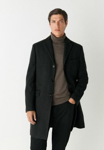 Шерстяное пальто