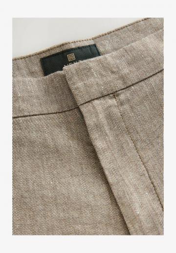 Льняные брюки