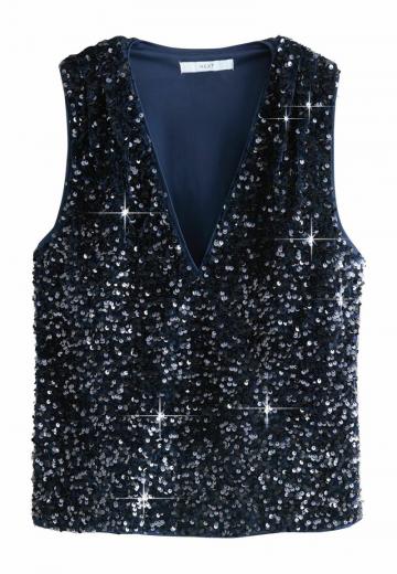 Блузка без рукавов